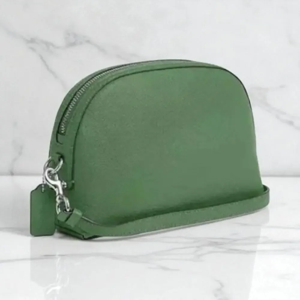 Coach Madi Crossbody Purse in Soft Green Leather CR348